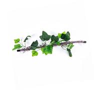 PENCHEAK Reptiles planta vid para escalada hábitat decoración rama con hojas para lagartos, arañas, escondites de serpientes, accesorios de reptiles fáciles de limpiar