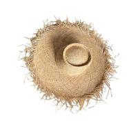 PENCHEAK Sombrero de paja tejido popular de rafia natural con alas de gran tamaño para mujeres y niñas, playa, vacaciones, excursiones, equipo de viaje