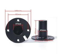 PENCHEAK Soporte Altavoces Hierro Base Hierro Asientos Sonido Inferior para Aplicaciones Sonido Escenario Profesional Metal Stand Altavoces