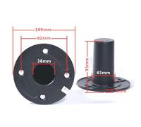 PENCHEAK Soporte Altavoces Hierro Base Hierro Asientos Sonido Inferior para Aplicaciones Sonido Escenario Profesional Metal Stand Altavoces