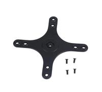 PENCHEAK Soporte de conversión de Monitor para Patrones 75/100, Placa adaptadora de Aluminio, Centro roscado de 1/4 de Pulgada, integración del Espacio de Trabajo de Pantalla portátil