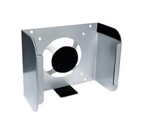 PENCHEAK Soporte de metal completo que ahorra espacio para escritorio pequeño o detrás de la pantalla, soporte de montaje de metal