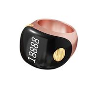 PENCHEAK Tasbih Zikr Anillos 3 Tamaño Atentables Ringos Oración Digital Oración Digital Dispositivo Portátil Cómodo con Tasbih Pequeño