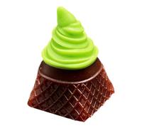 PENCHEAK Teclas de helado de tipo mecánico suave, retención de color extendida para teclados mecánicos de juegos, diseño único de helado
