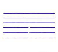 PENCHEAK Tiras de cepillo versátiles, cerdas suaves, borde adhesivo, apto para limpieza de suelos y alfombras