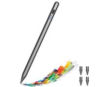 Pencil 2a Generación 2018-2025, Lapiz para iPad A16, Pencil para iPad de Carga Rápida con USB C, Stylus Pen Magnético para iPad 6~11, Air 3~5 M2 M3, Mini 5 6, Pro 11"/12.9"/M4 M5