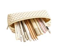 Pencil Bag Dot Design, Makeup Storage Holder Bag with Zipper