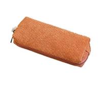 Pencil Bag - Pencil Case | Stationery Pouch | Stationery Organiiser With Zipper Closure Retro Pencil Bag With Multiple Compartments Large Capacity Corduroy Stationery Pouch For Pens, Markers & Eraser