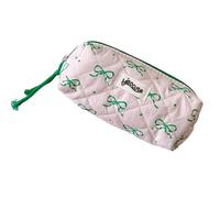 Pencil Case 7.6x3.4x3Inch Large Compartment Pen Case Pencil Bag Travel Makeup Storage Bag For Student Women Girl Elegant Pouches