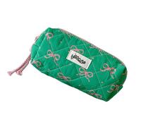 Pencil Case 7.6x3.4x3Inch Large Compartment Pen Case Pencil Bag Travel Makeup Storage Bag For Student Women Girl Elegant Pouches