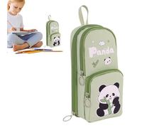 Pencil Case Cute - Fabric Capybara Pouch, Stationery Holder | 6 Layer Zipper Storage With Large Capacity Feature, Multisection Organizer For School Desk Supplies, Office Drawers, Art Class Essentials