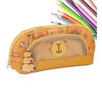 Pencil Case Cute Large Capacity Pencils Bag with Adorable Design, Portable Stationery Organizer for Students, Teens, Girls, Boys, School Supplies Storage Solution for Classroom and Home Use