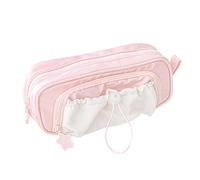 Pencil Case Large Capacity -8.27x3.35x2.2 Inches Aesthetic Pencil Pouch With Zipper,Pen Holder Pouch Container Supplies For Travel Offices Art Classroom Craft Kindergarten Boys Teen Kids Girl