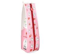 Pencil Case Pencil Case for Girl Large Capacity Storage Bag Suitable for Stationery and Cosmetics (Pink)