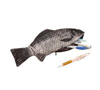Pencil Case - | Pencil Pouch | Fish Pencil Pouch | Stationery | Fish Shaped Pencil Case With Zipper Closure Shaped Stationery Pouch For School, Classroom, Offices &, multicolor, riferimento