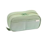 Pencil Case - Pencil Pouch | Large Pencil Case | Large Pencil Case Organizer | Stylish Waterproof Storage Bag For Stationery | Portable Pencil Organizer Box With Handle For Middle & High School, Verde