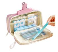 Pencil Case, School Handle Pouch, High-Capacity Stationery Organizer, Portable Storage Bag for Students, Kids, Girls, Boys, Adults, College Use, Offices Supplies, and Daily Needed