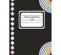 Pencil Checkout Log: Black pastel