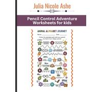 Pencil Control Adventure Worksheets for Kids (Kindergarten Curriculum)