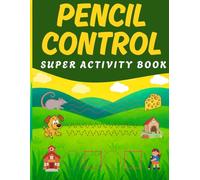 Pencil Control Book for Kids Ages 3-5: Fun Tracing Lines and Shapes Practice for Early Writing Skills: Improve Handwriting, Fine Motor Skills & ... with Easy Line and Shape Tracing Activities