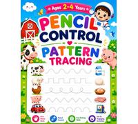 Pencil Control & Pattern Tracing Workbook for Kids Ages 2-4: Fun Pre-Writing Practice with Cute Animals, Easy Line Tracing Activities, Mazes and Fine Motor Skill Exercises for Toddlers & Preschoolers