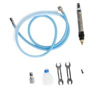 Pencil Die Grinder Pneumatic Tool Kit | 70000 RPM Pneumatic Engraving Pen for Grinding/Polishing/Carving | Alloy Steel & Tungsten Steel Construction | 3mm Chuck, 1 / 4in Intake