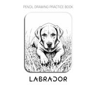 Pencil Drawing Practice Book - Labrador: Mastering Canine Anatomy, Top-Down Perspectives, and Advanced Graphite Textures