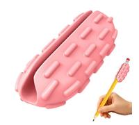 Pencil Grips Seniors - Soft 2-Inch Silicone Handwriting Assistance Aid, Ergonomic Writing Assistant Grip, Comfortable Finger Positioning Tool | For Kids Girls Weak Hands Adults Family Friends Grandma