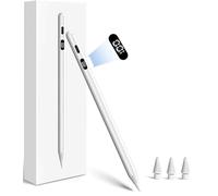 Pencil para iPad A16 2025-2018：Lapiz para iPad con Pantalla LED, Carga Rápida USB-C, Rechazo de Palma, Sensibilidad de Inclinación. Stylus Pen para Pad6/7/8/9-Air3-5-Mini5/6-Pro11/12.9