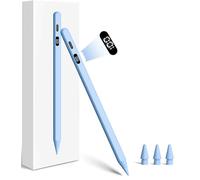 Pencil para iPad A16 2025-2018：Lapiz para iPad con Pantalla LED, Carga Rápida USB-C, Rechazo de Palma, Sensibilidad de Inclinación. Stylus Pen para Pad6/7/8/9-Air3-5-Mini5/6-Pro11/12.9