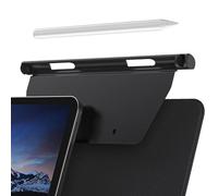 Pencil Portalápices para Apple Pencil 2ª Generación Funda Compatible con Magic Keyboard, Smart Keyboard Folio y otras Funda Magnética, Soporte para Lápiz Stylus para iPad (Negro)