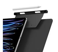 Pencil Portalápices para Apple Pencil 2ª Generación Funda Compatible con Magic Keyboard, Smart Keyboard Folio y otras Funda Magnética, Soporte para Lápiz Stylus para iPad - Negro