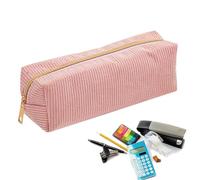 Pencil Pouch - Zipper Stationery Organizer | Storage Bag for Erasers, Markers, Rulers, Sticky Notes | School, Office, College, Travel, Daily Use, Backpack, Work Supplies, Portable Writing Tools