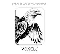 Pencil Shading Practice Book - Voxels: A Journey to Drawing Dimensional Illusions and Fused Textures