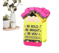 Pencil Shaped Name Sticks - 50-Tag Wooden Easy Access Tool | Name Sticks