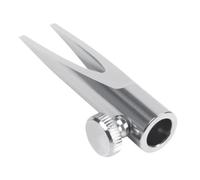 Pencil Sharpener - Silver Makeup Tool, Eyebrow Shaping Device | Compact Metal Cutter Design | Traveling Outdoor Trips, Comfortable Grip Eyebrow Pencil Pointing Equipment