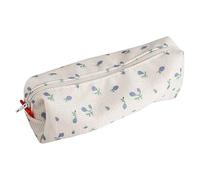 Pencill Bag - Pencil Case | Pencil Pouch | Floral Makeup Bag for Girls Aesthetic Pen Cases School Supplies Aesthetic Makeup Brushes Storage Bags for Women Girls Coin Purse Stationery Organizer