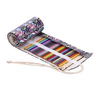 Pencils Roll Up Bag Holder Case - Bag Organizer Pencil Wrap for Pencils Art