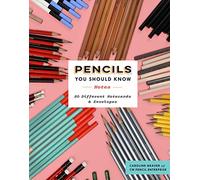 Pencils You Should Know Notes: 20 Different Notecards and Envelopes
