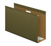 Pendaflex 4153X4 - Carpeta inferior de caja colgante, verde estándar, legal, 25 por caja