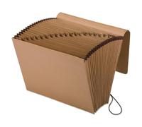 Pendaflex Archivos expansibles Kraft, tamaño carta, color rojo, cada uno (K-17A-OX), marrón