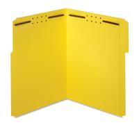 Pendaflex - Carpetas con 2 clips, corte 1/3, pestaña reforzada, tamaño carta, amarillas, 50 carpetas por caja (22940)