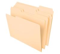 Pendaflex carpetas de archivo, 1/3 Tab, Manila, A4, 100 por caja (65213)