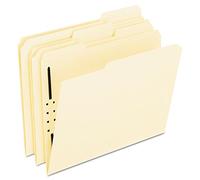 Pendaflex Carpetas de cierre Manila, tamaño carta, 1 sujetador, corte 1/3, 50/BX (FM210)
