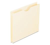 Pendaflex Chaquetas de archivo, tamaño carta, Manila, expansión de 2 pulgadas, pestañas reforzadas de corte recto con corte de pulgar, 50 por caja (22200EE), beige