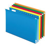 Pendaflex para colgar fondo de la caja Carpeta, color colores variados Legal