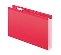 Pendaflex para colgar fondo de la caja Carpeta, color rosso Legal