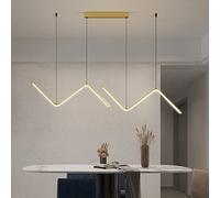Pendant Light,LED Linear Chandelier Ceiling Light 26W 32W Long Bar Kitchen Island Hanging Lamp For Office and Dining Room Indoor Lighting 95 Cm /125 Cm