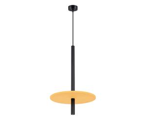 Pendelleuchte Acero Sentido Amarillo G9 Comedor Salón L :3 0 CM Colgante Cocina