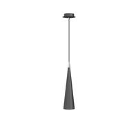 Pendelleuchte Cocina Metal Negro Ø10 CM Redondo GU10 Cono Lámpara Colgante Mesa